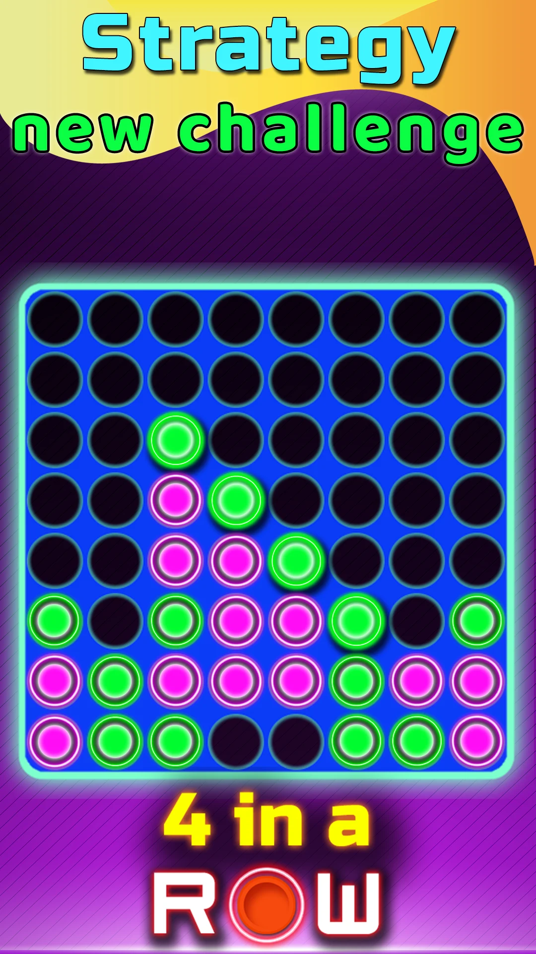 4 in a Row Online board game screenshot