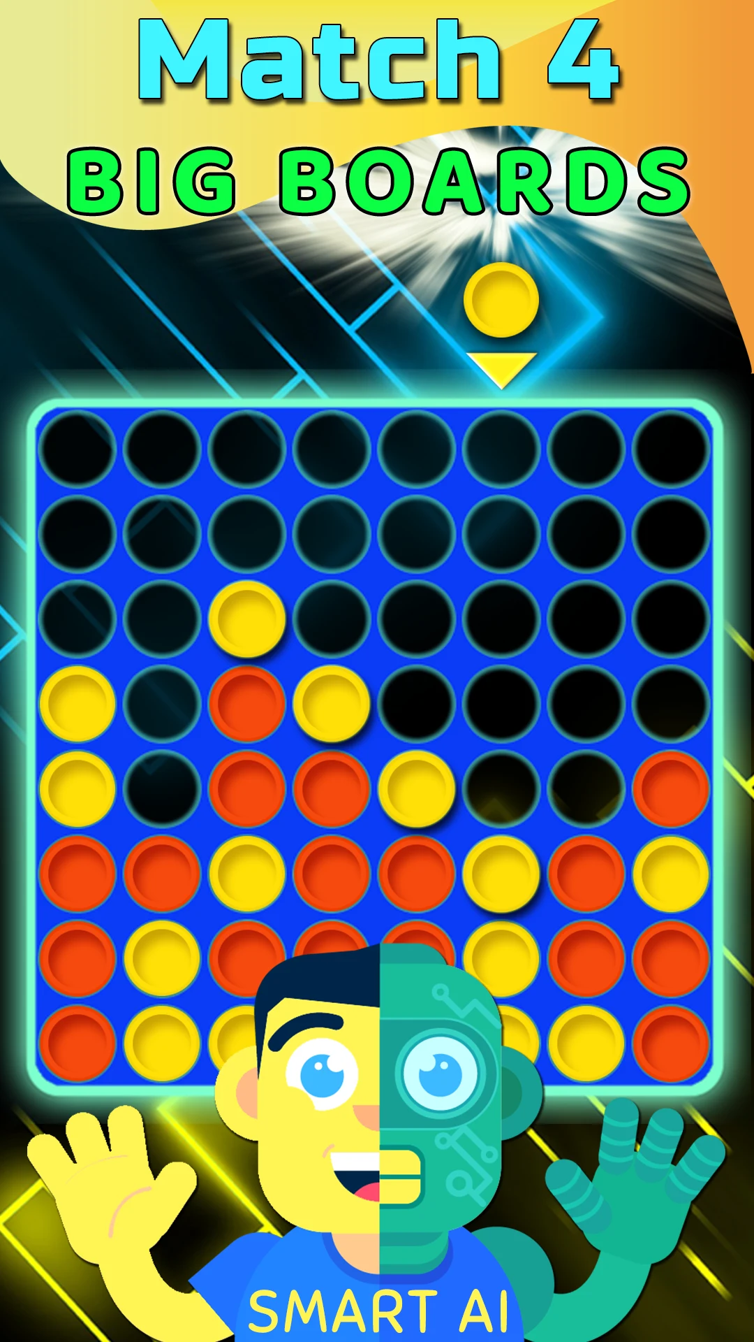 4 in a Row Online board game screenshot